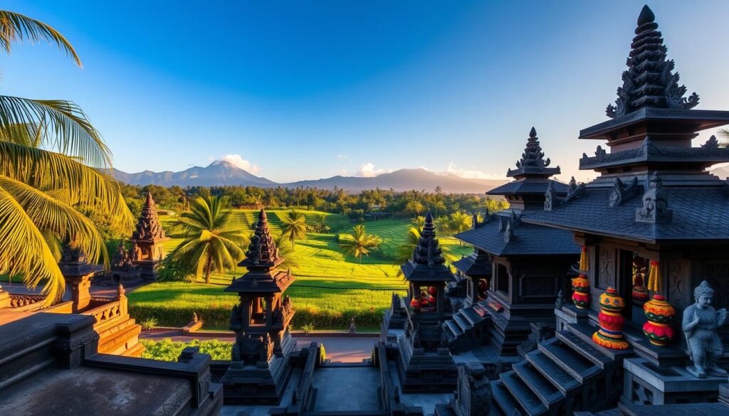 Balinese temples in Ubud