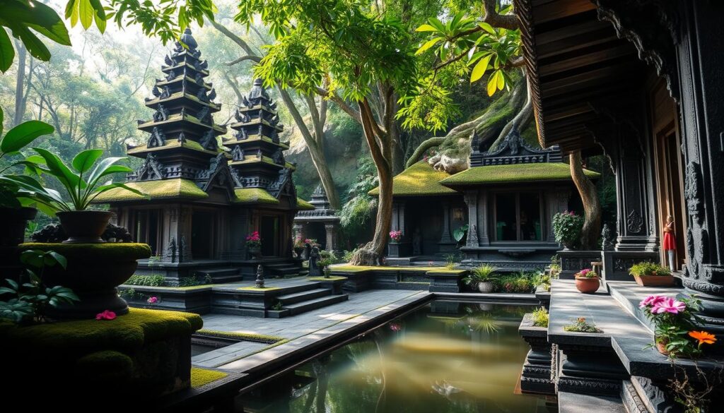 Sacred temples in Ubud