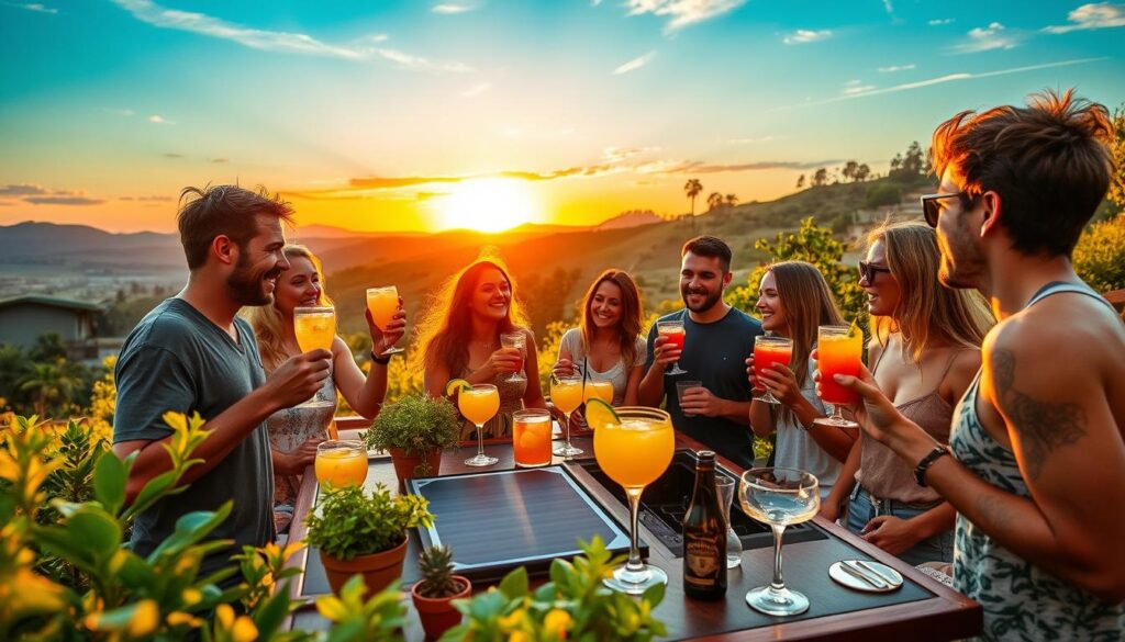 Sustainable cocktail tourism