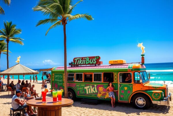 TikiBus Bar bringing tropical vibes to Australia